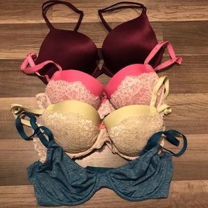 Bundle of 4 Victoria’s Secret Bras - 32D